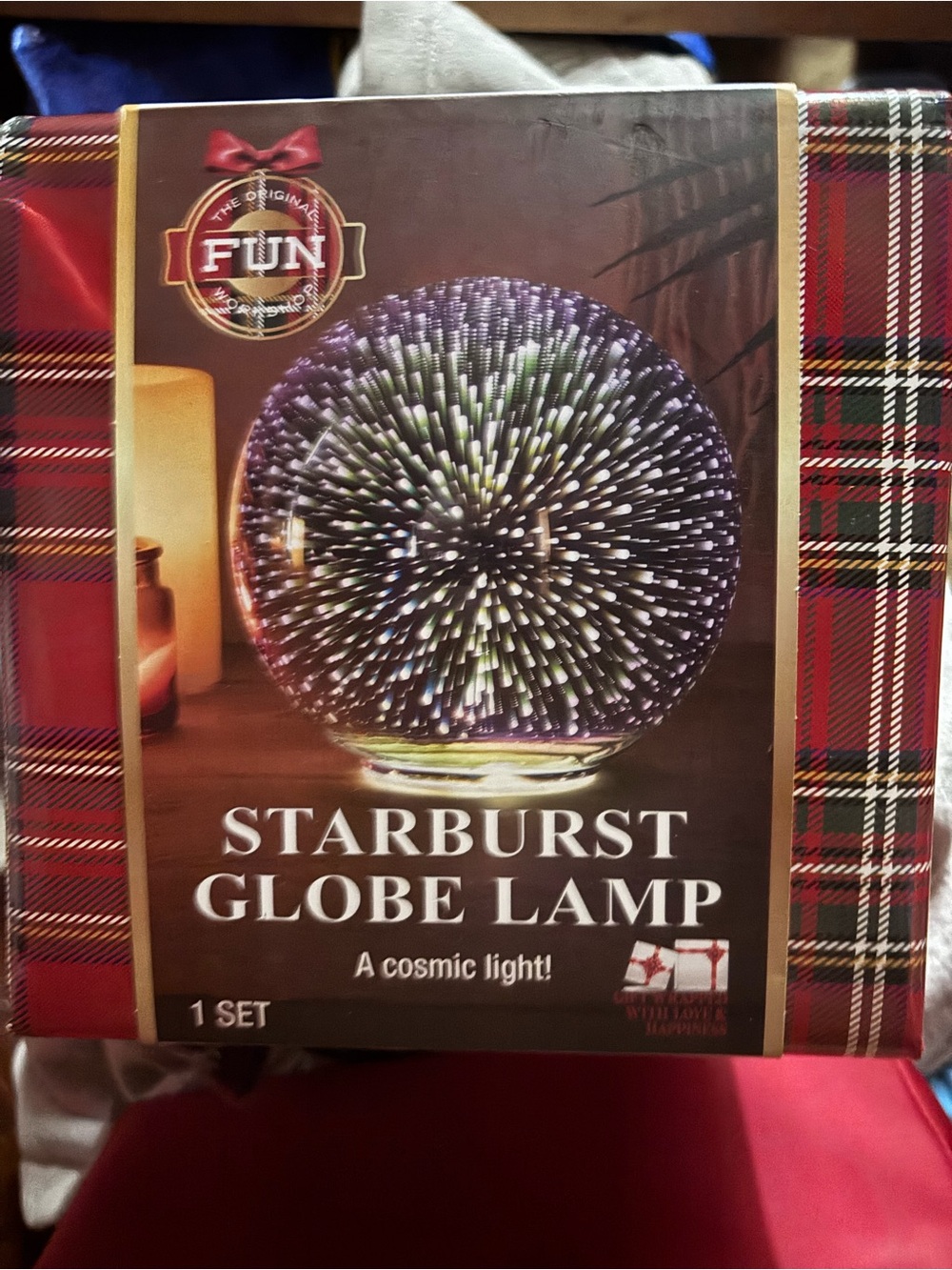 Starburst Globe Lamp and Star Projector- NIB